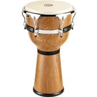Meinl 12" Floatune Series Woodcraft Djembe - Zebra Finished Ash