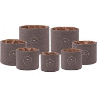 Meinl Sonic Energy Crystal Singing Bowl Sleeve Set Brown