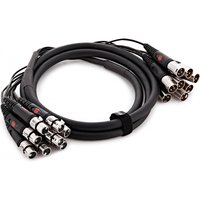 Studiospares 8-Way Loom XLR (M) - XLR (F) Balanced 2.5m
