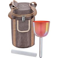 Meinl Sonic Energy 3.25" Essence Solfeggio Crystal Singing Bowl 963 Hz Coral Reef