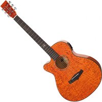 Tanglewood TA4CE Azure Super Folk Left Handed Electro Acoustic Shoreline Amber