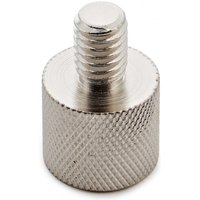 Studiospares 3/8" to 1/2" Mic Stand Adaptor Silver