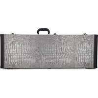 Deluxe Electric Guitar Case by Gear4music Silver
