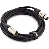 Studiospares Standard XLR (M) to XLR (F) Cable 5m Black