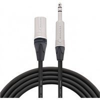 Studiospares Pro Neutrik XLR Male - Balanced Jack Mogami Cable 60cm Black