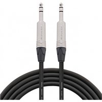Studiospares Pro Neutrik Balanced / Stereo Jack Mogami Cable 5m Black