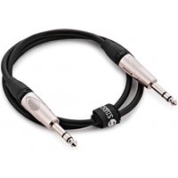 Studiospares 6.35mm (M) TRS Cable 1m