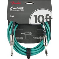 Fender Contour 10 Cable Sherwood Green