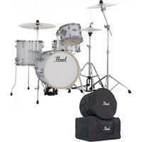 Pearl Midtown 4pc Compact Set With Hardware & Bags Pure White