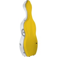 BAM 1003XL BonBon Hightech Cello Case With Wheels Yellow & White