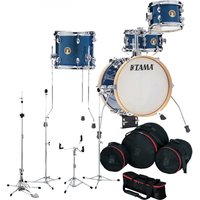 Tama Club-JAM 14" Flyer Gig Pack with Hardware and Bags Indigo Sparkle