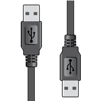 AV:Link USB 2.0 Type A Plug to Type A Plug Lead