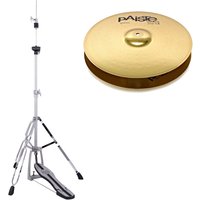 Paiste 101 Brass 13 Hi-Hat Cymbals & Stand