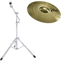 Paiste PST 3 14 Crash Cymbal & Boom Stand
