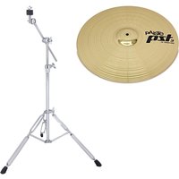 Paiste PST 3 18 Crash Ride Cymbal & Boom Stand