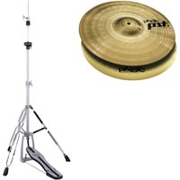 Paiste PST 3 14 Hi Hat Cymbals & Stand