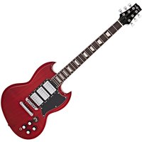 Brooklyn Select Electric Guitar by Gear4music Red - Nearly New