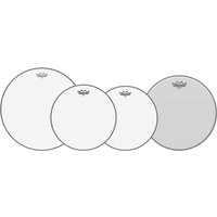 Remo Emperor Clear Tom Pack - 12 13 16" Heads + Free 14 Ambassador