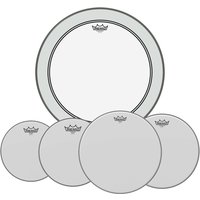 Remo Emperor Coated Complete Pack - 12 13 16" Heads w/22 P3 + Free 14 Ambassador