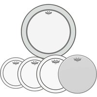 Remo Pinstripe Complete Pack - 10 12 14" Heads w/20 P3 + Free 14 Ambassador
