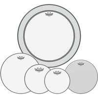 Remo Ambassador Clear Complete Pack - 10 12 16" Heads w/22 P3 + 14 Ambassador