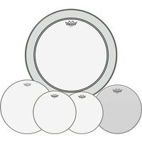 Remo Emperor Clear Complete Pack - 12 13 16" Heads w/22 P3 + Free 14 Ambassador