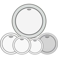 Remo Pinstripe Complete Pack - 10 12 14" Heads w/20 P3 + Free 14 Powerstroke 3