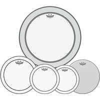 Remo Pinstripe Complete Pack - 10 12 16" Heads w/22 P3 + Free 14 Ambassador