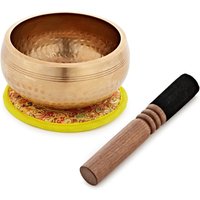 Gear4music Life 13cm Hammered Brass Singing Bowl 560g