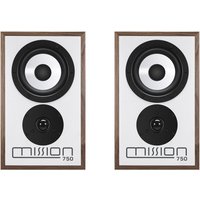 Mission 750 Bookshelf Speakers (Pair) Walnut