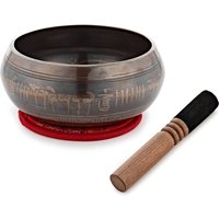 Gear4music Life 17.5cm Ornate Brass Singing Bowl 1500g