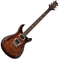 PRS SE Custom 24 Semi-Hollow Piezo Orange Tiger Smokeburst - Ex Demo