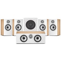 Bowers & Wilkins 607 S3 5.1 Surround Sound Speaker Package Oak