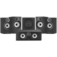 Bowers & Wilkins 606 & 607 S3 Surround Sound Speaker Package Black