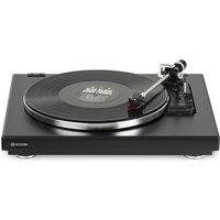 Rekkord F400 Audiophile Fully Automatic Floating Sub-Chassis Turntable Black Satin