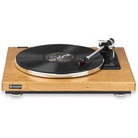 Rekkord F400 Audiophile Fully Automatic Floating Sub-Chassis Turntable Cherry Wood Veneer