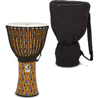 Toca 14" Djembe Freestyle Rope Tuned Kente Cloth with Bag