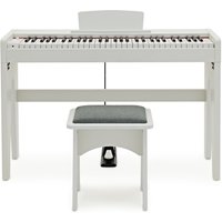 Keynote Junior Digital Piano & Stool White