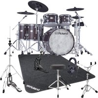 Roland VAD716 Gloss Ebony Bundle