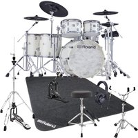 Roland VAD716 Pearl White Bundle
