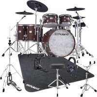 Roland VAD716 Satin Walnut Bundle
