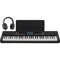 K2 61-Note Keyboard with Bluetooth by Gear4music Headphone Pack