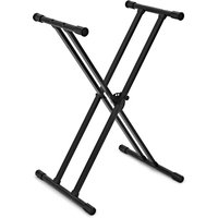 G4M Double Braced X-Frame Keyboard Stand