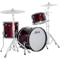 Ludwig Neusonic 20" Downbeat 3pc Shell Pack Merlot Super Sparkle