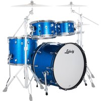 Ludwig Neusonic 22" Rapid MOD2 4pc Shell Pack Blue Super Sparkle