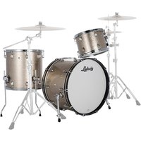 Ludwig Neusonic 22" Fab 3pc Shell Pack Titanium Super Sparkle