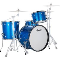 Ludwig Neusonic 22" Fab 3pc Shell Pack Blue Super Sparkle