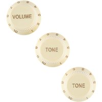 Fender Stratocaster Soft Touch Knobs Aged White