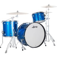 Ludwig Neusonic 24" Pro Beat 3pc Shell Pack Blue Super Sparkle