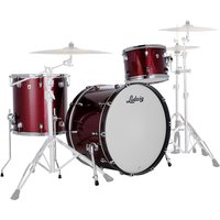 Ludwig Neusonic 24" Pro Beat 3pc Shell Pack Merlot Super Sparkle